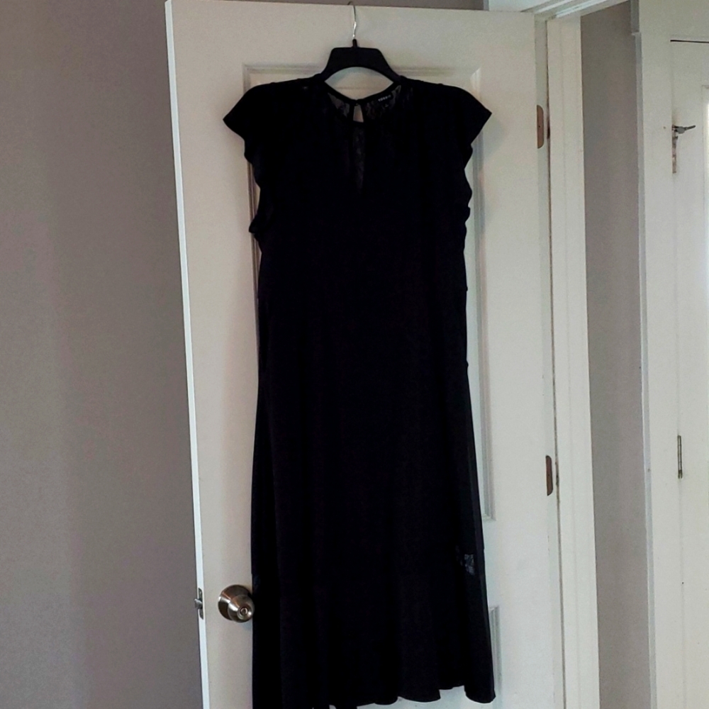 Torrid Dress, Black, Stretchy, with Pockets!